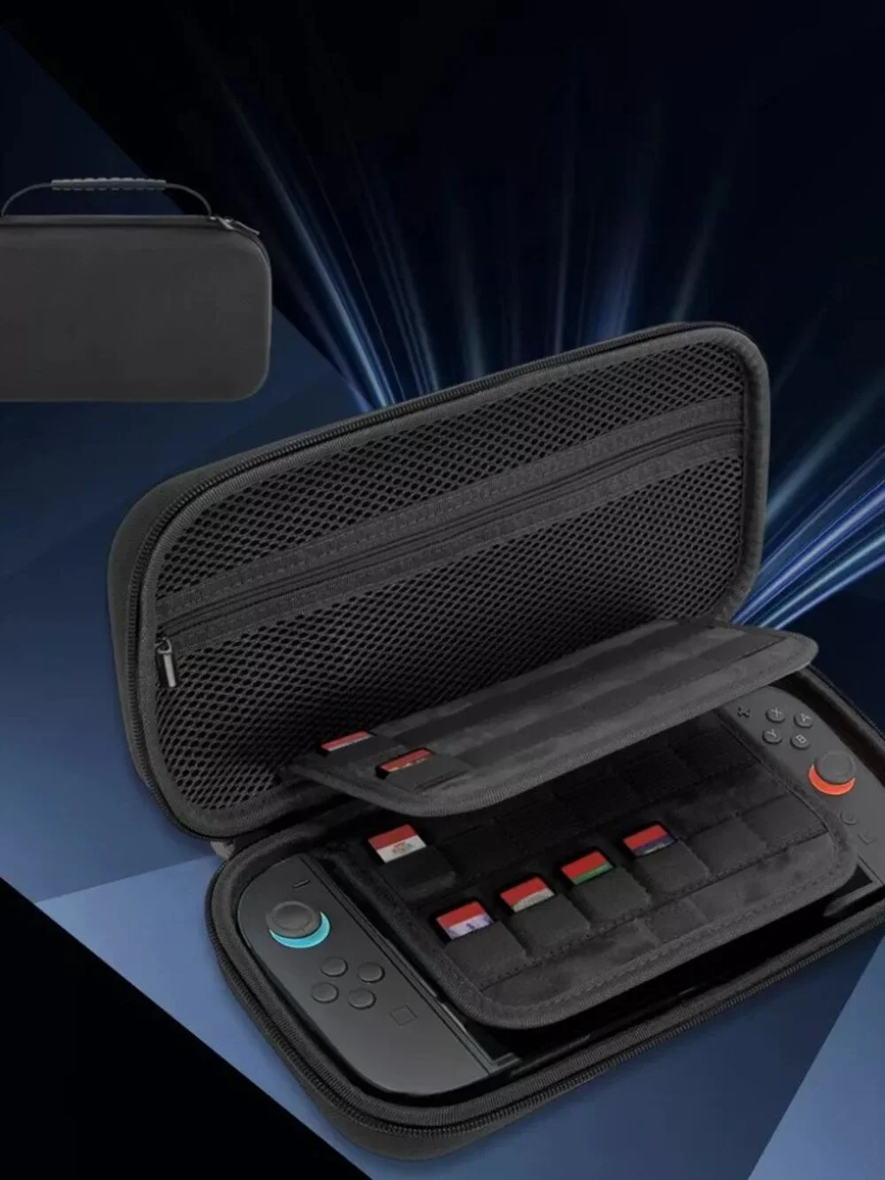 Unique Bargains Case for Switch 2 Black